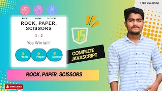 Mini Project Build a Fun Rock Paper Scissors Game with JavaScript A Beginner s Guide