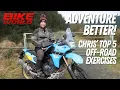 Lagu ADVENTURE BETTER | CHRIS' TOP 5 OFF-ROAD EXERCISES