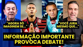 "PARA! ESSA INFORMAÇÃO PRO FLAMENGO é MUITO..." OLHA o que GEROU DEBATE! | CEBOLINHA NO SANTOS!