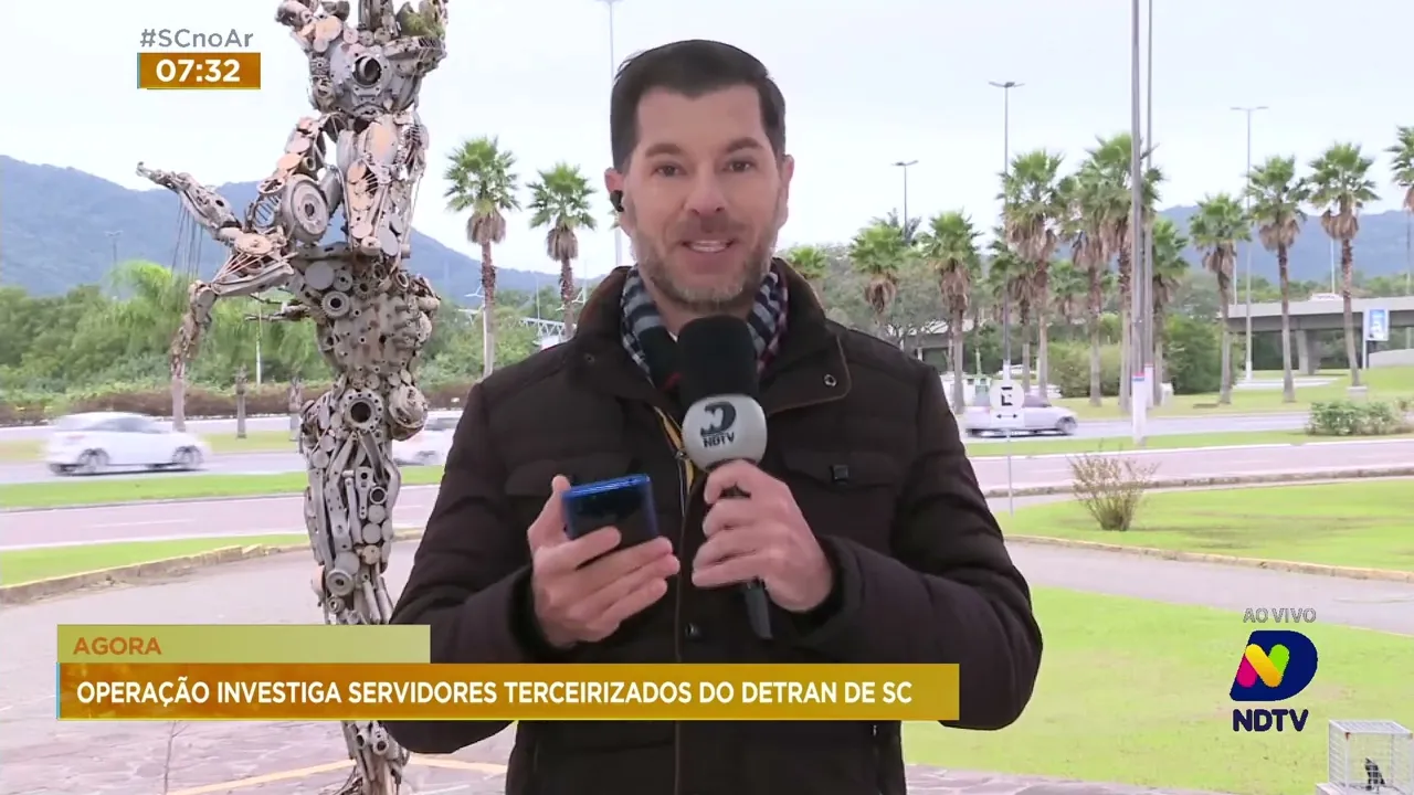 Polícia Civil deflagra operação que investiga servidores terceirizados no Detran-SC