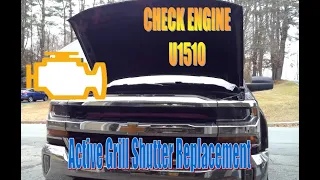 2018 Chevy Silverado Active Grill Shutter Replacement
