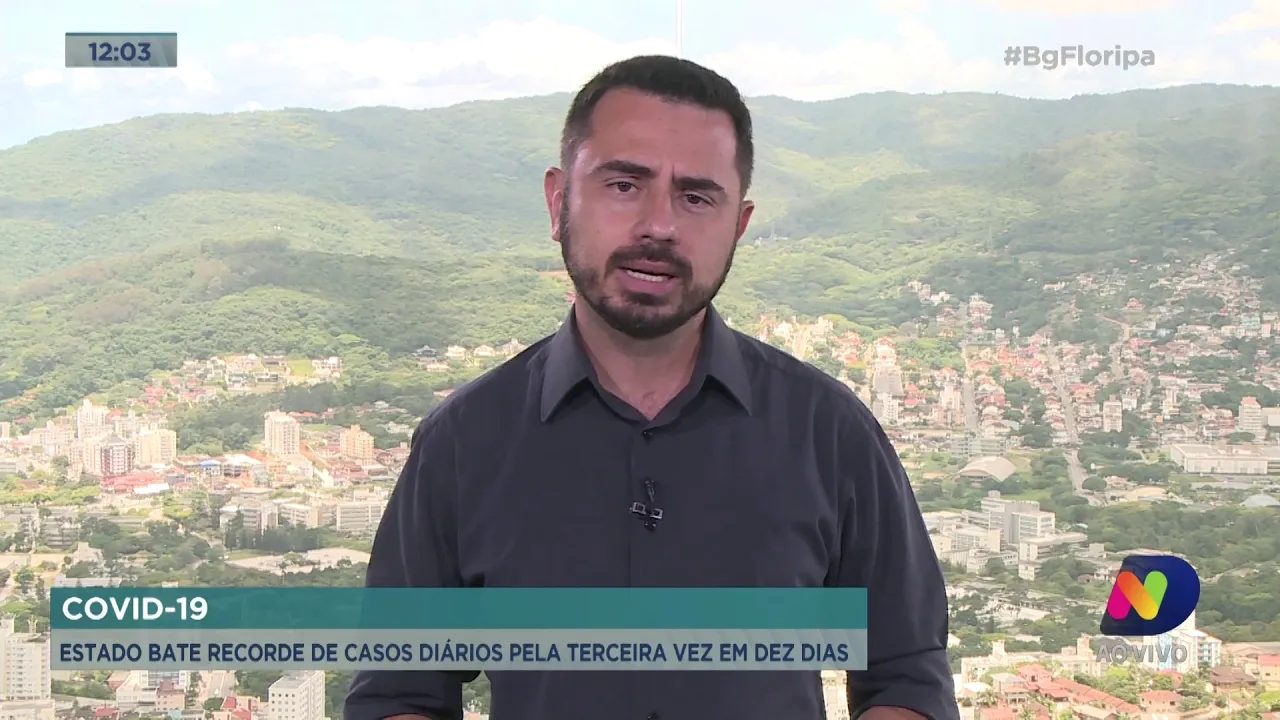 Pela terceira vez em dez dias, Santa Catarina quebra o recorde de casos diários da Covid-19