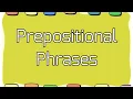 Prepositional Phrases with Activity