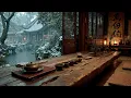 Asian Winter Serenity | Bamboo Flute \u0026 Koto Music for Deep Meditation, Relax Your Mind