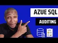 How To Configure Auditing in Azure SQL