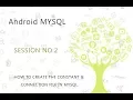 Android MySQL Database Tutorial 2 Create Constant and Connection File in Online MySQL YouTube