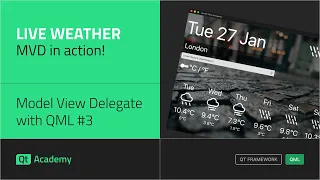 Build a Live Weather App D with QML