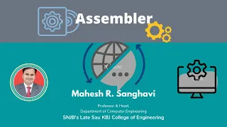 Introduction to Assembler Two Pass Assembler Pass 2