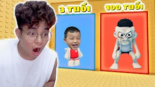 Tháp Tuổi Tác Thắng Tê Tê 100 Tuổi với Voi Tê Tê  3 Tuổi Roblox Would You Rather