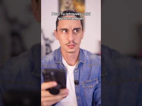 Je retrouve enfin la personne qui me manquait...
