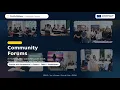 Youth4Values Community Forums Summary