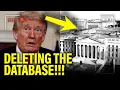 Trump LOSES IT and HE DELETES KEY EVIDENCE