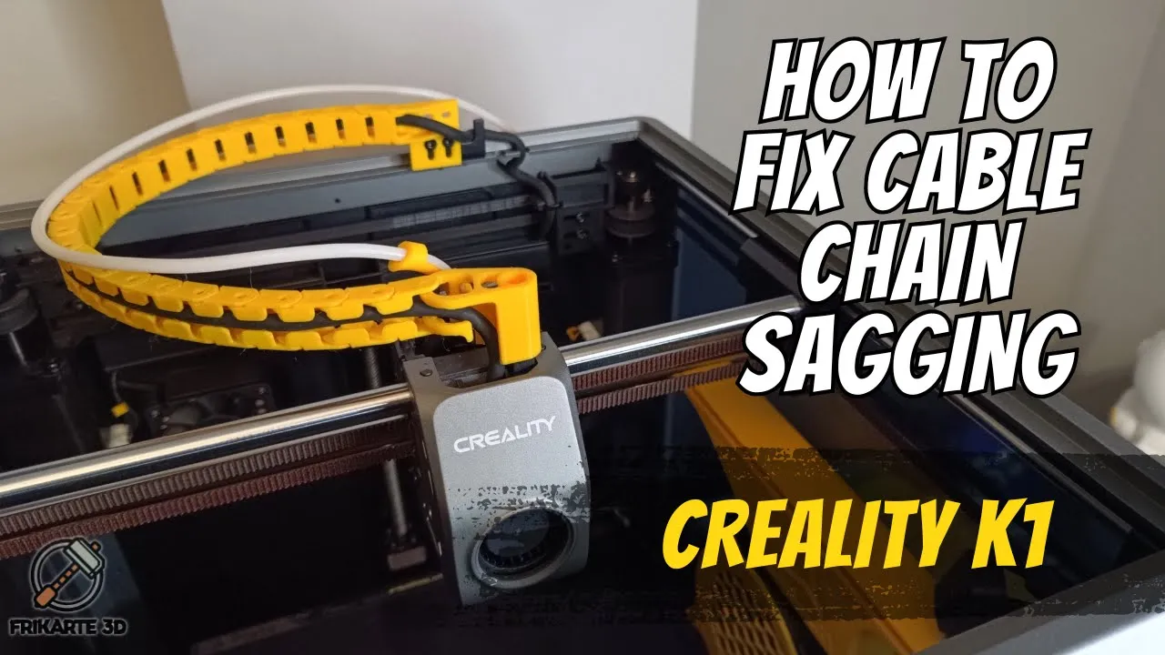 K1 Cable Chain Anti-Sag Riser Back