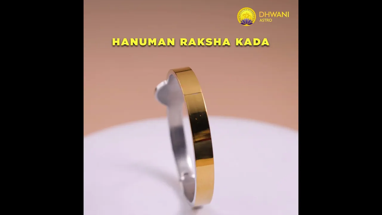 Hanuman Raksha Kada (IGP Gold Plating) - Abhimantrit