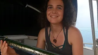 Ep. 318 Lisa has a speargun in her hand and she is deadly serious – The Caribbean Saga continues