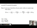 Using Dimensional Analysis to Solve Problems