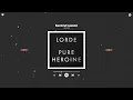 lorde - buzzcut season (sped up & reverb)