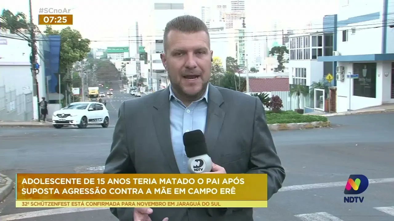 Adolescente de 15 anos, suspeito de matar o próprio pai, é apreendido em Campo Erê