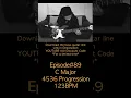 Episode 89 C Major 123 Beats per Minute 4536 Chord Progression #bassline #basspractice #livemusic