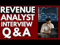Top 25 Revenue Analyst Interview Questions and Answers