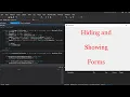 Visual Basic Tutorial 3 Hiding and Showing Windows Forms Code Savvy Scouts