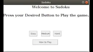 Sudoku Project in JAva