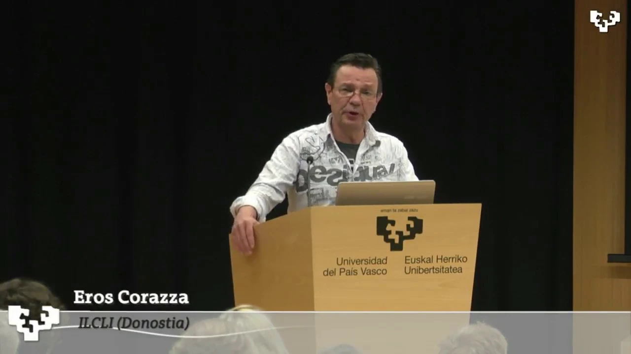 Eros Corazza (1st speaker). 30 Sept.