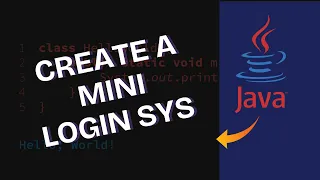 How to Create Mini Login System in Java 2025