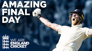 headingley final day highlights incredible ben stokes wins match the ashes day 4 2019