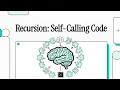 CS101-7 The One Rule That Makes Recursion Work No Infinite Loops