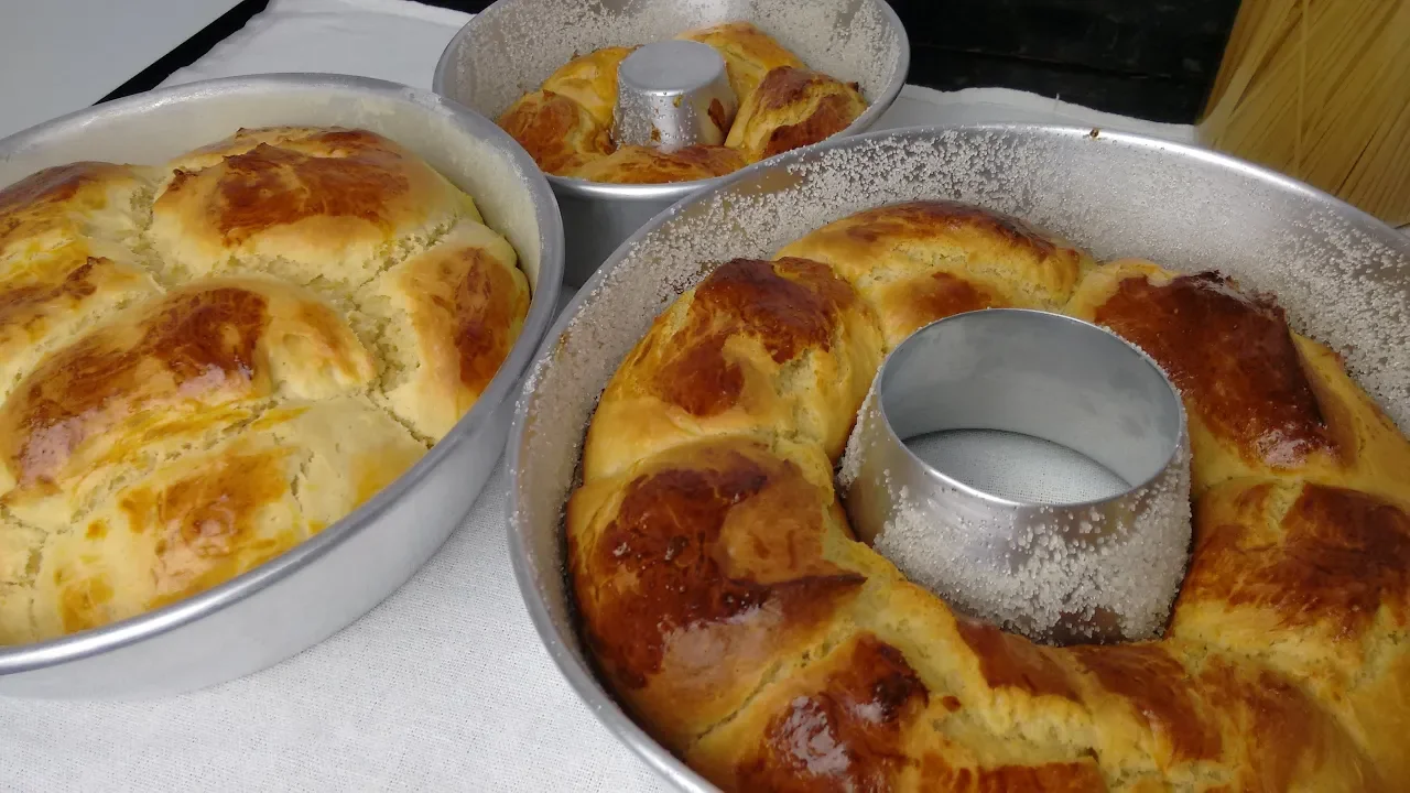 PÃO DOCE CASEIRO DE LIQUIDIFICADOR - SEM SOVAR. 