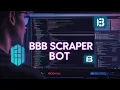 Python BBB Web Scraper GUI Scrape Business Info with Flet Playwright Save to CSV File