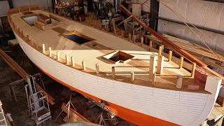 Traditional wood boatbuilding – deck hatches & more!