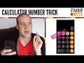 Calculator Number Trick rectangle patterns
