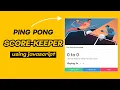 JavaScript Project Ping Pong Score keeper
