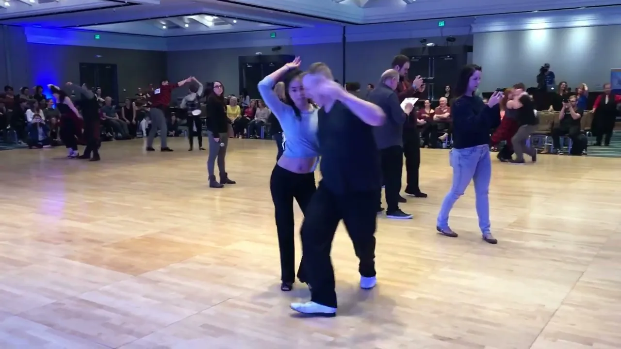 All American 2nd Place, Monterey Swingfest 2018 - Kyle Redd & Helen Zhou