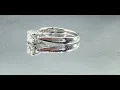 SOLD ZALES ct DIAMOND octillion solitaire engagement ring SOLID PLATINUM