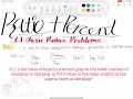 AOPS introduction to Algebra chapter 6 Ratio and Percents