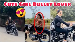 cute girl bullet riding status videos viral instagram reels vamp media
