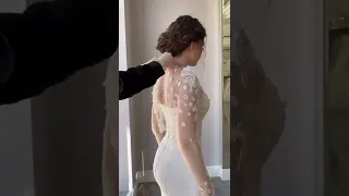 اروع فستان زفاف للنحيفات 