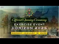 JDF Exercise Event Horizon 2025 Opening Ceremony
