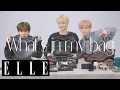 【TREASURE JIHOON, YOSHI, ASAHI】バッグの中身を大公開！　個性溢れるこだわり私物をチェック💎✨｜What's in my bag｜ELLE Japan