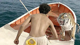 a 16 year old boy stuck in a sea with a dangerous tiger is he survived or not story recap