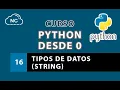 Python Course from Scratch Data Types Strings - 16