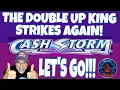 CASH STORM - DOUBLE UP WINNER at WINSTAR CASINO OKLAHOMA