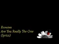 Download Lagu Ecoutez - Are You Really the One (lyrics)