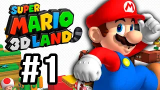 SUPER MARIO 3D LAND [3DS 4K] #1 - GAMEPLAY DO INÍCIO PT-BR