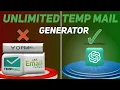 Create Unlimited Temp Mail in Seconds Boost Your Productivity with This Hack
