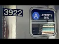 R211A A train Burn-In Test at 80th Street-Hudson Street 3920--3770