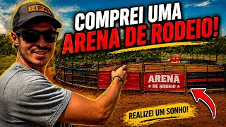 Comprei uma ARENA DE RODEIO